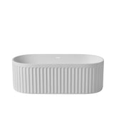 67" Pico Solid Surface Stone Resin Freestanding Bathtub