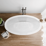 67" Scott Extra Wide Acrylic Freestanding Tub