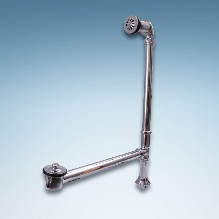 68" Cypress Cast Iron Double-Ended Roll-Top Tub with Pedestal