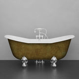 68" Duchess Acrylic Double-Slipper Clawfoot Tub