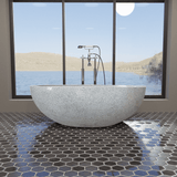 68" Lanham Marble Double-Ended Tub