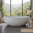 68" Lanham Marble Freestanding Tub