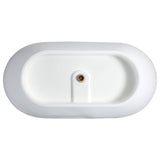 69" Woolsey Surface Stone Resin Freestanding Bathtub