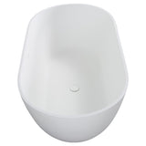 69" Woolsey Surface Stone Resin Freestanding Bathtub