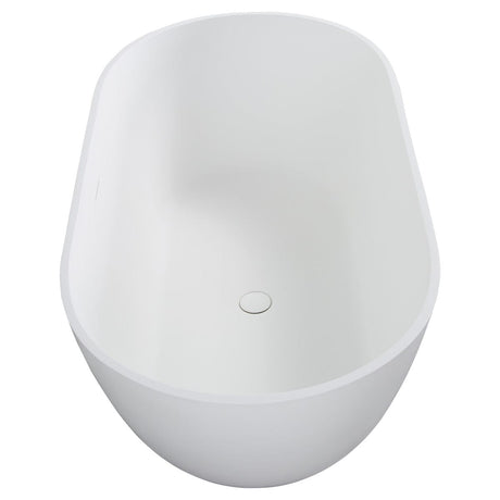 69" Woolsey Surface Stone Resin Freestanding Bathtub