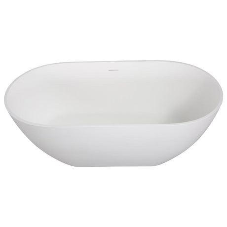 69" Woolsey Surface Stone Resin Freestanding Bathtub