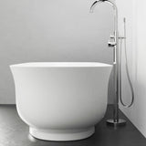 71" Extra Wide Burney Acrylic Freestanding Tub with Insulation