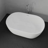 71" Extra Wide Foster Acrylic Freestanding Tub with Insulation