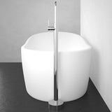 71" Extra Wide Radnor Acrylic Slipper Freestanding Tub with Insulation