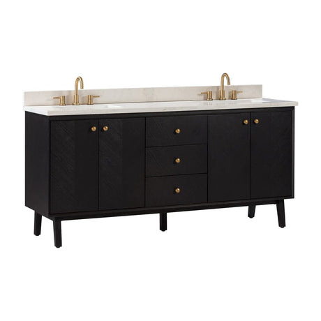 72" Adney Vanity for Rectangular Undermount Sink