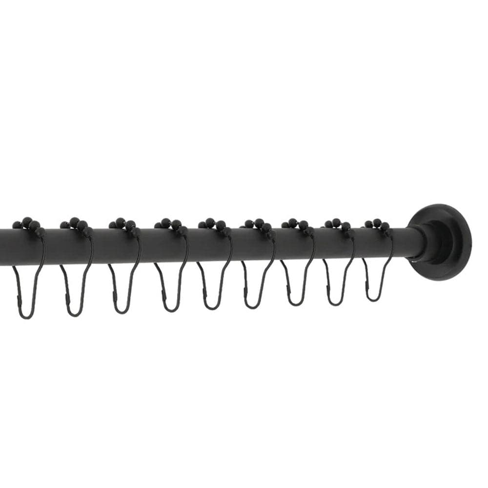 72" Casen Adjustable Shower Rod with Rings