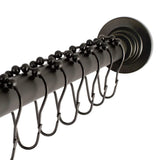 72" Crosby Adjustable Shower Rod with Rings