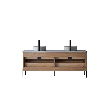 72" Diana Double Vanity for Vessel Sink