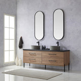 72" Diana Double Vanity for Vessel Sink