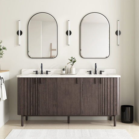 72" Edwin Vanity for Rectangular Undermount Sink
