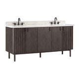 72" Edwin Vanity for Rectangular Undermount Sink