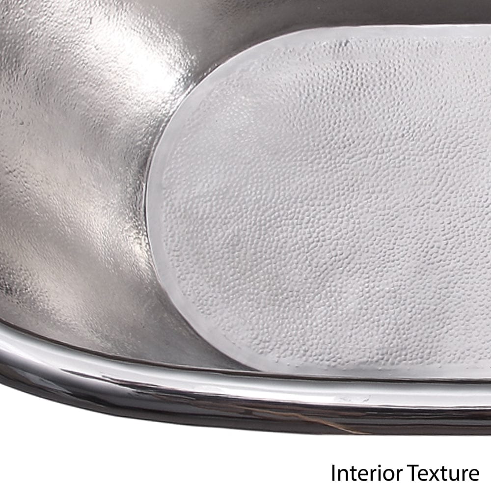 72" Findley Copper Double-Slipper Roll-Top Pedestal Tub - Nickel Interior