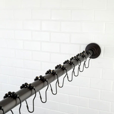 72" Grady Adjustable Shower Rod with Rings