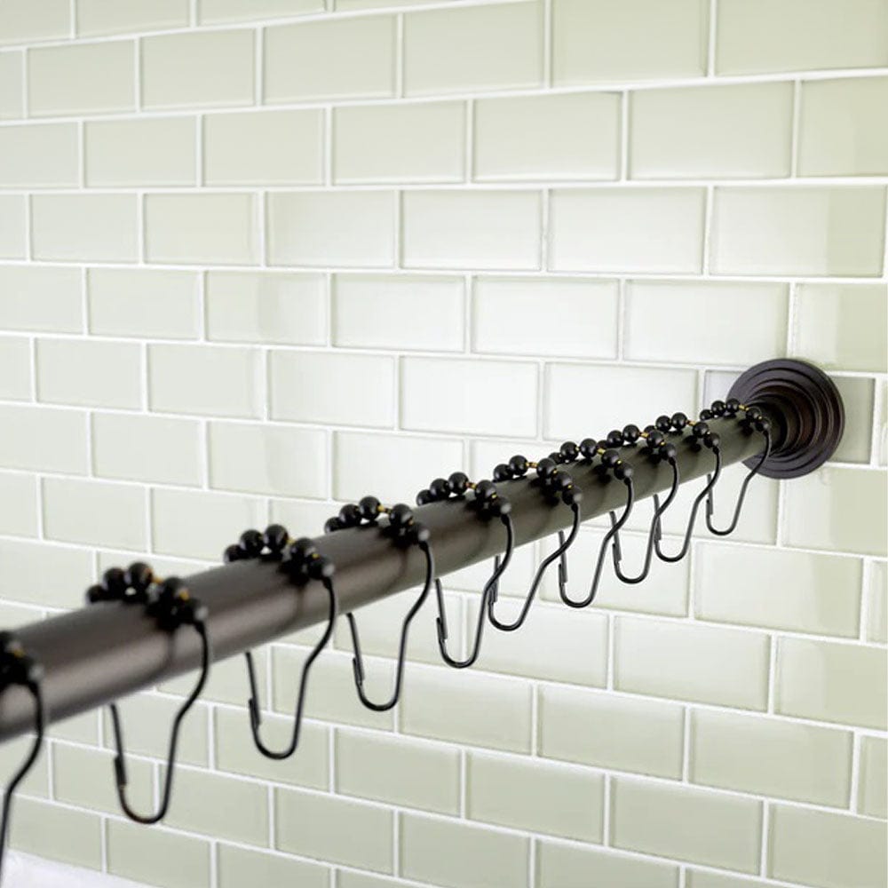 72" Grady Adjustable Shower Rod with Rings