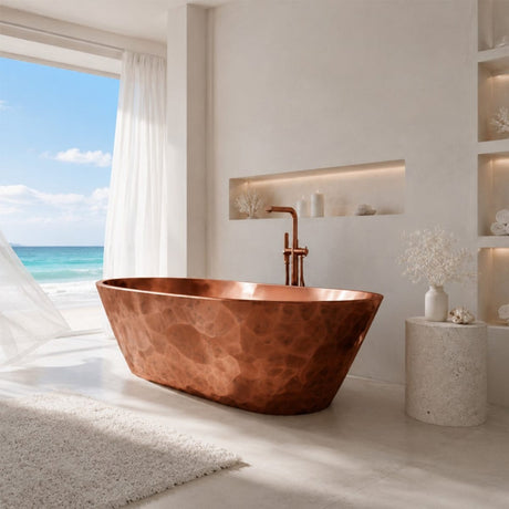 72 Isadora Copper Freestanding Tub