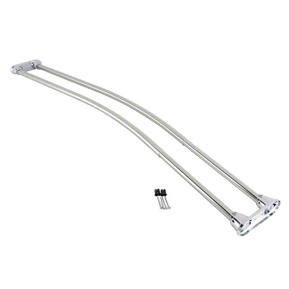 72" Kellan Adjustable Double Curved Shower Rod