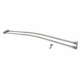 72" Kellan Adjustable Double Curved Shower Rod