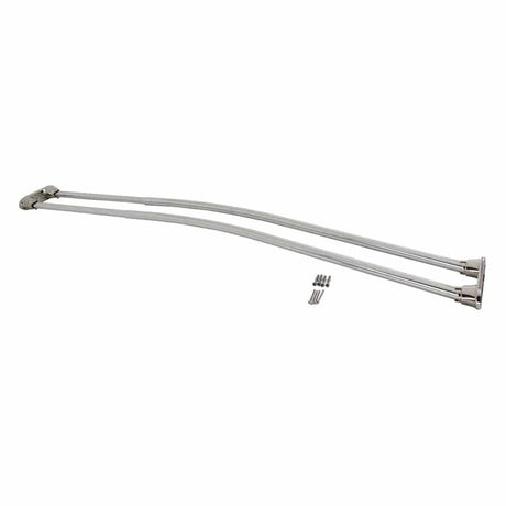 72" Kellan Adjustable Double Curved Shower Rod
