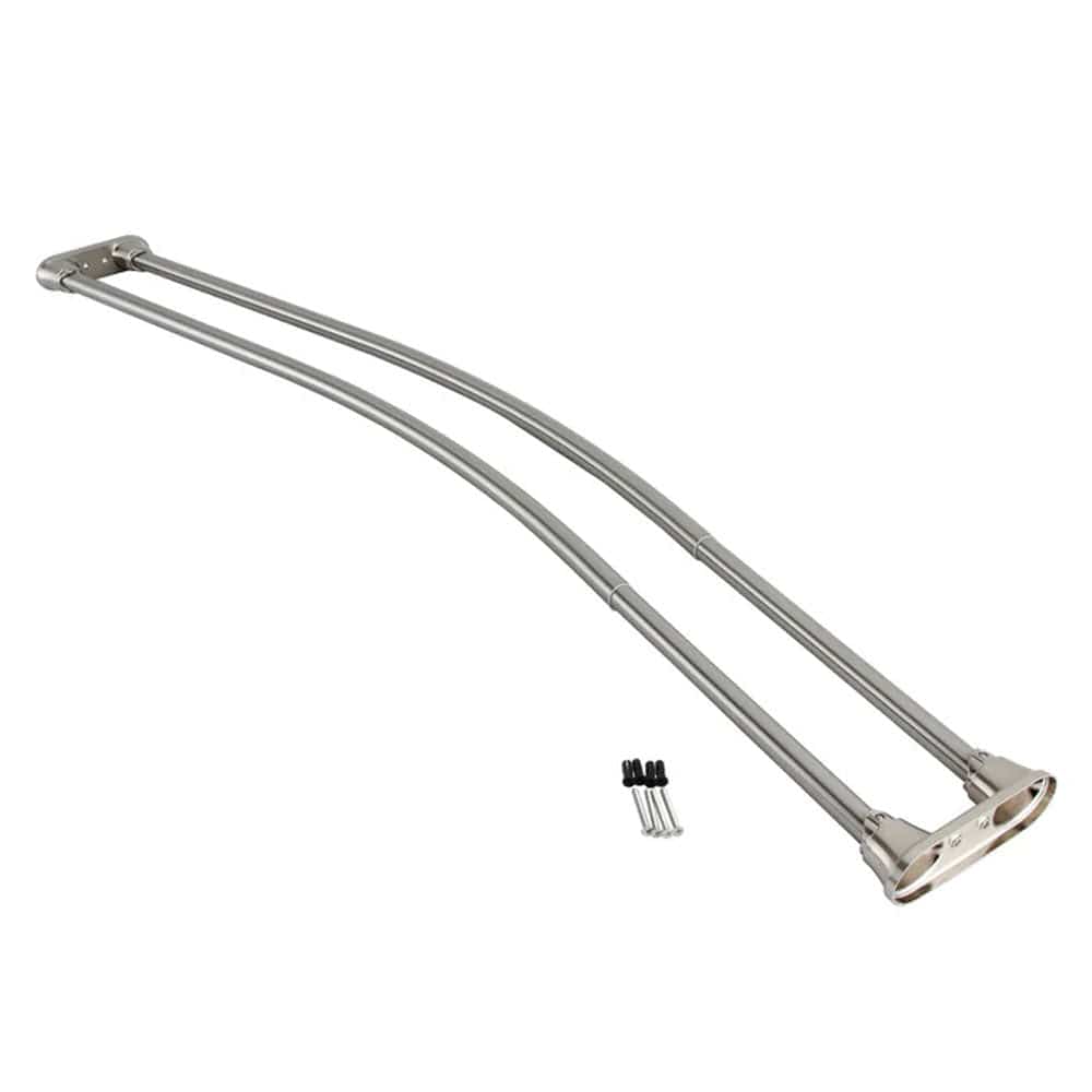 72" Kellan Adjustable Double Curved Shower Rod
