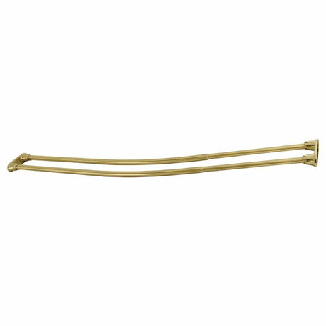 72" Kellan Adjustable Double Curved Shower Rod