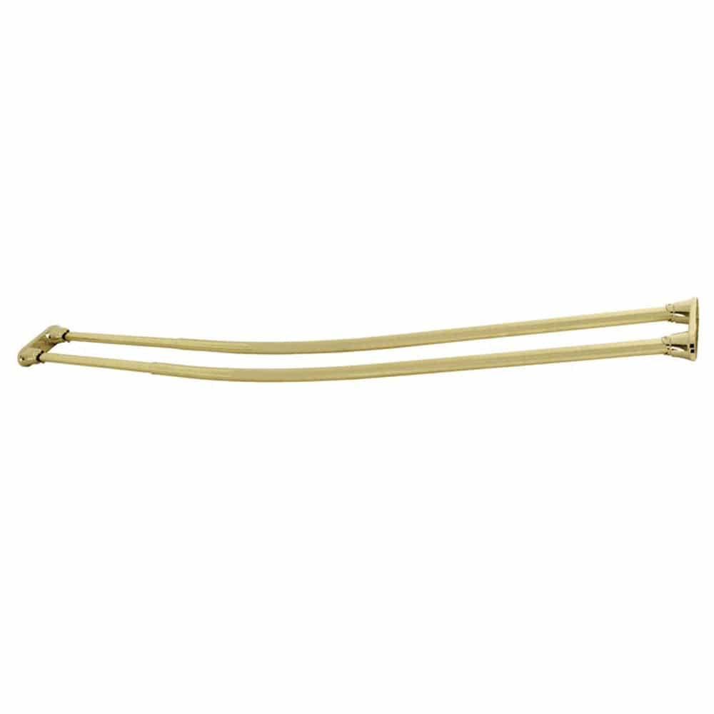 72" Kellan Adjustable Double Curved Shower Rod