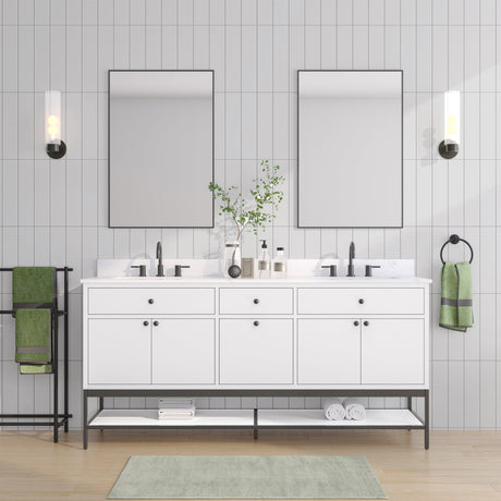 72" Mallory Vanity for Recatangular Undermount Sink