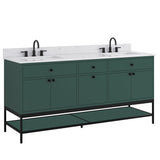 72" Mallory Vanity for Recatangular Undermount Sink