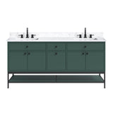 72" Mallory Vanity for Recatangular Undermount Sink