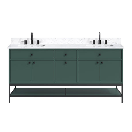72" Mallory Vanity for Recatangular Undermount Sink
