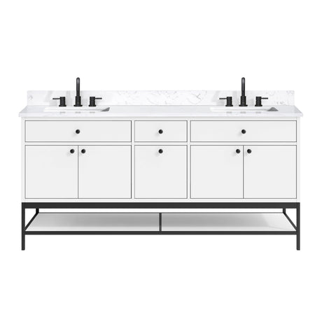 72" Mallory Vanity for Recatangular Undermount Sink
