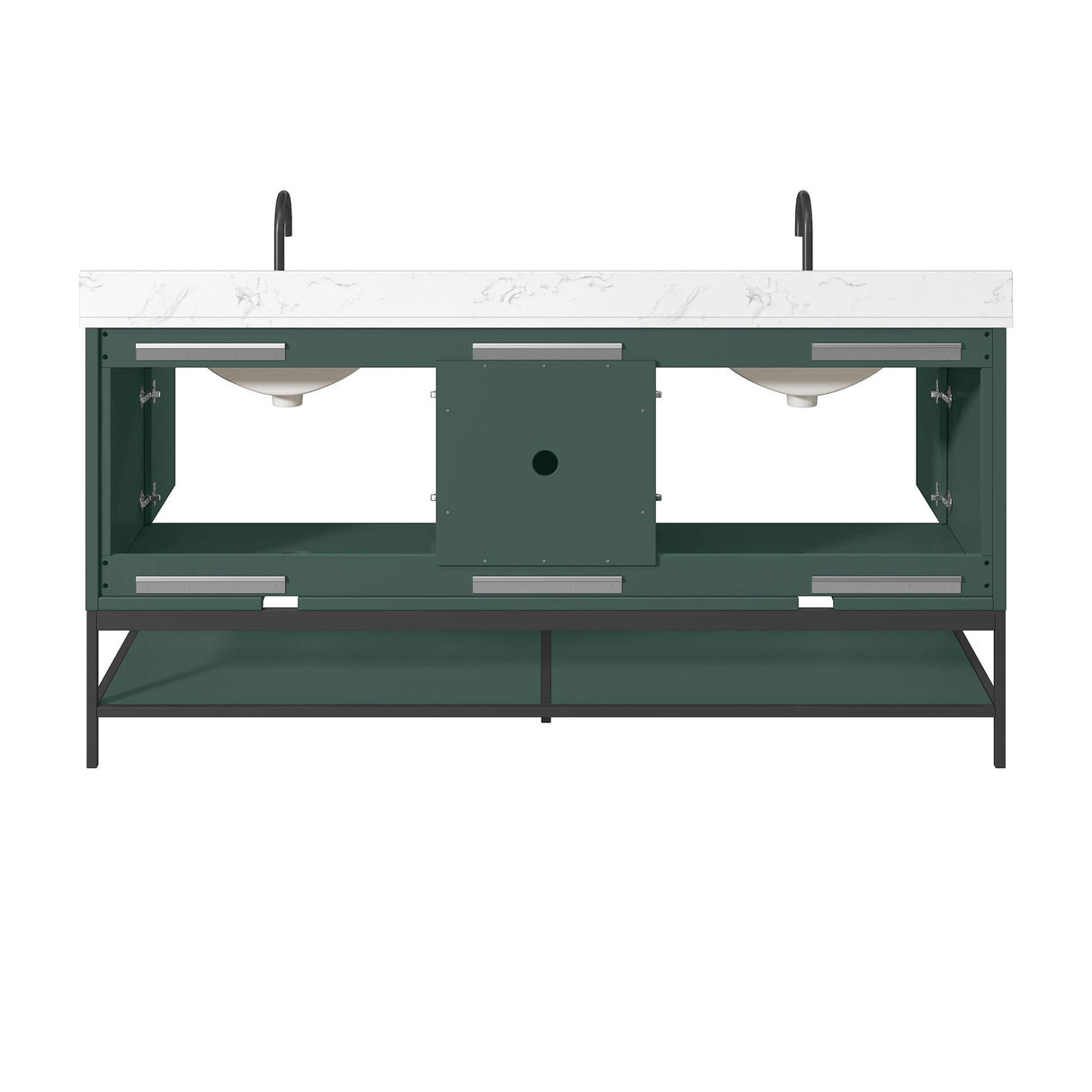 72" Mallory Vanity for Recatangular Undermount Sink