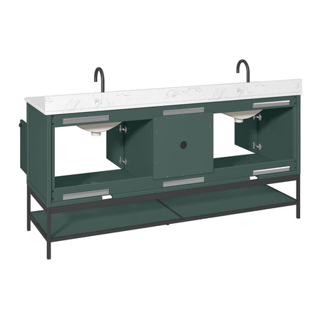 72" Mallory Vanity for Recatangular Undermount Sink