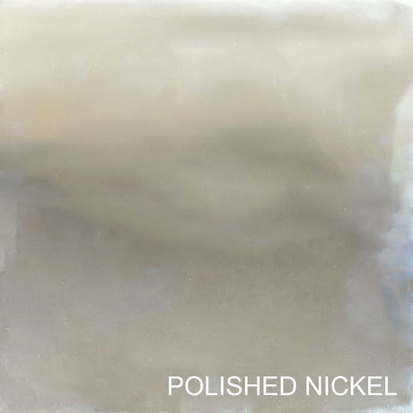 72" Pomona Copper Double-Slipper Mosaic Nickel-Plated Tub