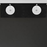 72" Unpainted Shaker Style Poplar Wood Double Vanity for Vessel Sink - 34" Height