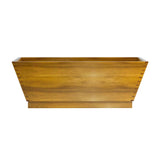 73" Carlin Handcrafted Natural Wood Tub