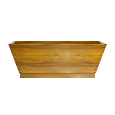 73" Carlin Handcrafted Natural Wood Tub