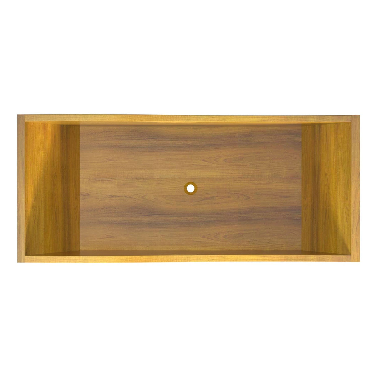 74" Aragon Handcrafted Natural Wood Tub