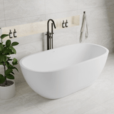 74" Marion Extra Wide Acrylic Freestanding Tub