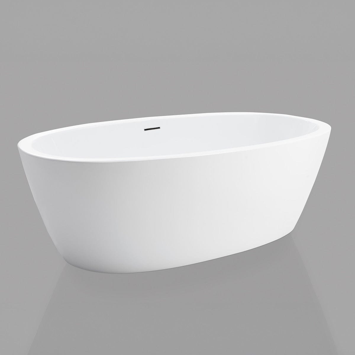 74" Pasco Extra Wide Acrylic Freestanding Tub