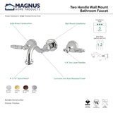 Abelia Wall-Mount Bathroom Faucet