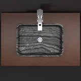 Almadane Smooth Honed Lunar Marble Vessel Sink