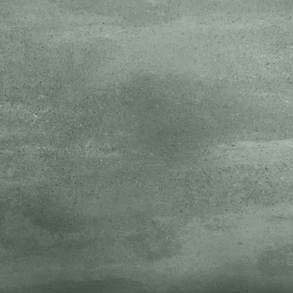 Alsea Rectangular Cast Concrete Vessel Sink - Copper Green