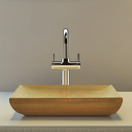 Alvo Teak Vessel Sink