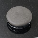 Amador Rectangular Cast Concrete Vessel Sink - Dark Grey