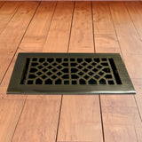 Antique Solid Brass Floor Register